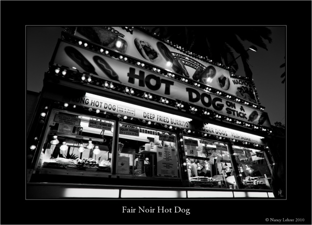 Fair Noir, Hot Dog Photography
